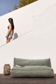 Luxury outdoor Pouf Dotty Loveseat